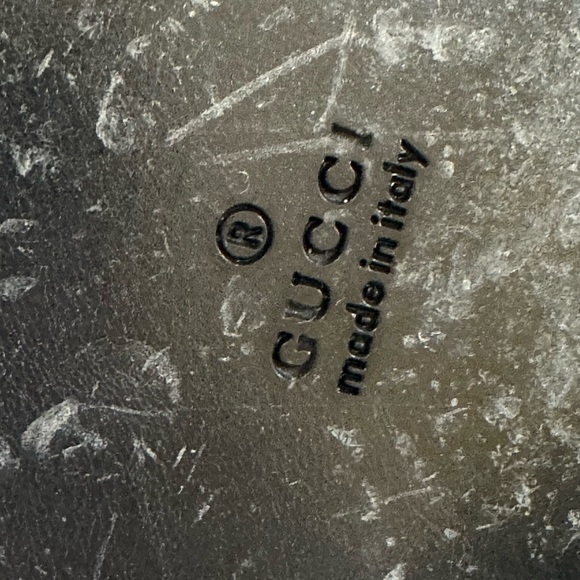 GUCCI SANDAL WOMENS BLACK LEATHER ( Calf) Size 36.5 - Picture 9 of 13